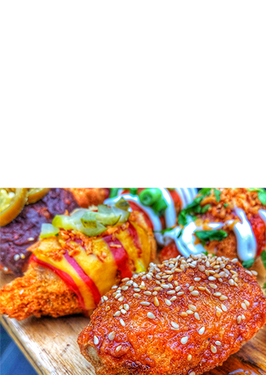 biff's vegan jackfruit wingz